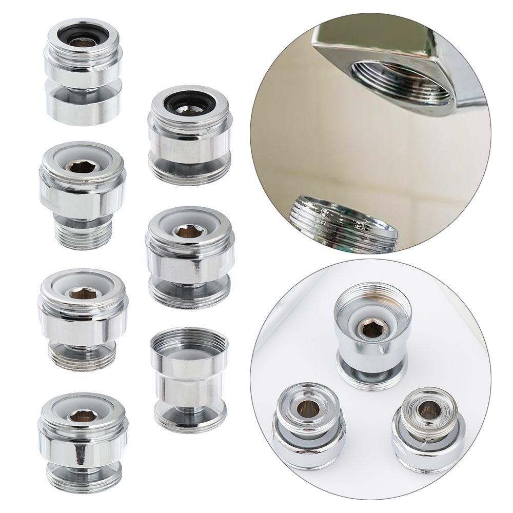 Đầu Nối Vòi Nước Bằng Thép Không Gỉ Tiện Dụng Cho Nhà Bếp