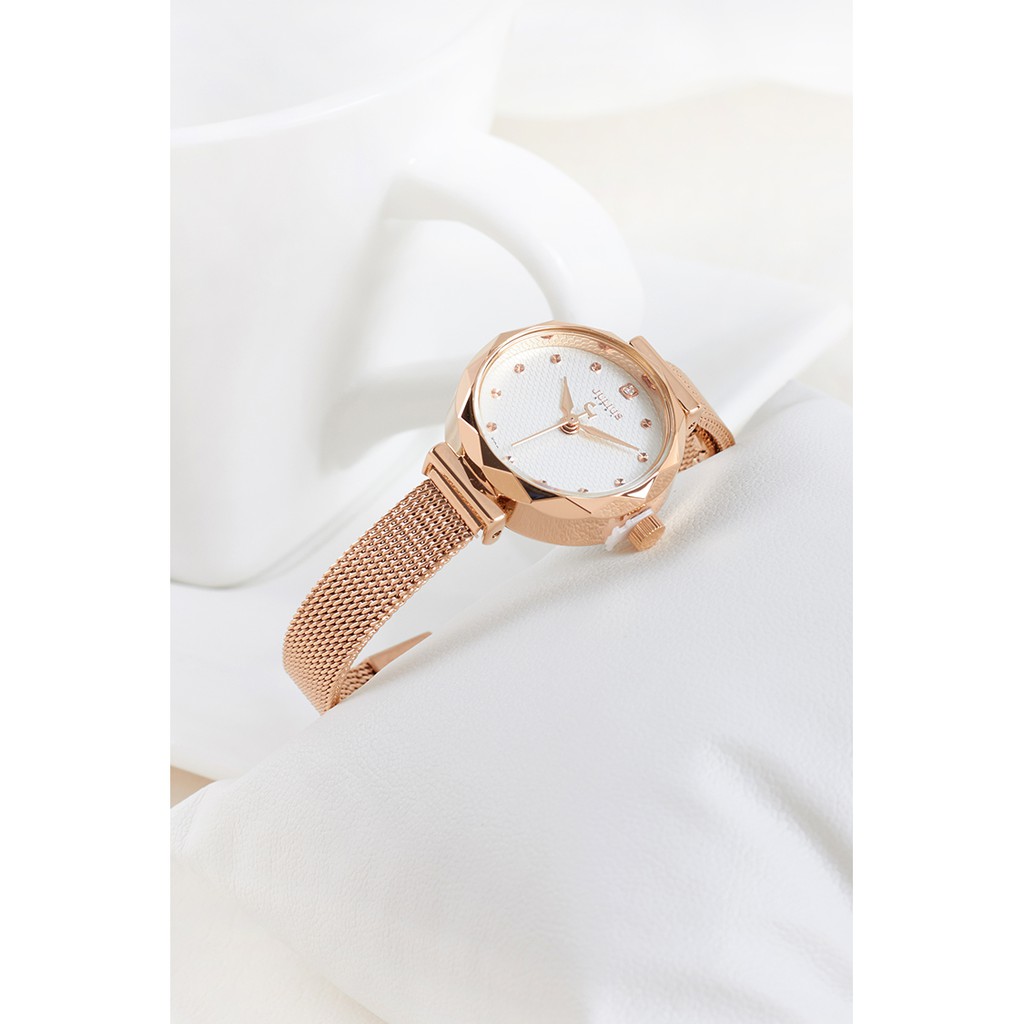 Đồng Hồ Julius Nữ Hàn Quốc JA-829 Vàng Hồng | BigBuy360 - bigbuy360.vn