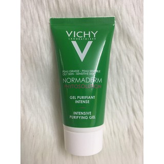 (Mini 15ml) Sữa rửa mặt dạng gel làm sạch sâu giảm bã nhờn Vichy Normaderm Phytosolution