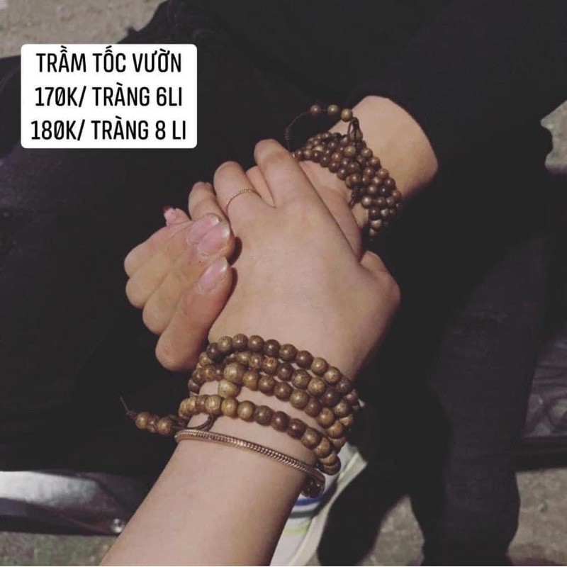 Vòng gỗ trầm tốc vườn, gỗ già, vân gỗ nhiều | BigBuy360 - bigbuy360.vn