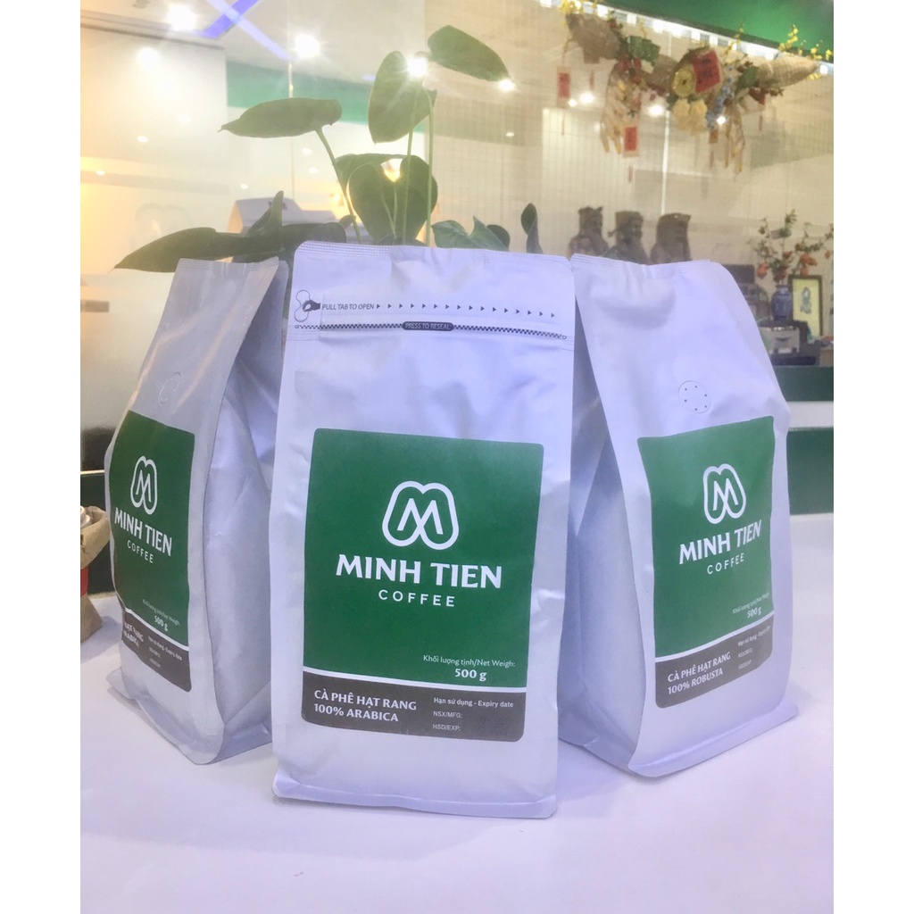 Cà phê hạt rang/rang xay Mitix 100% Arabica