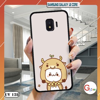 Ốp lưng Samsung Galaxy J2 Core nhám viền dẻo