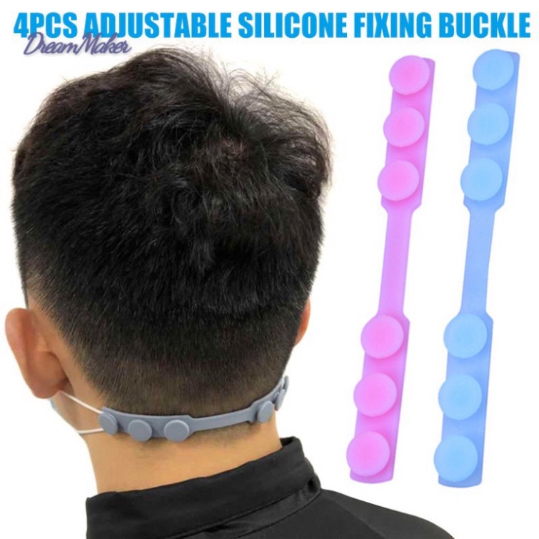 Dây Đeo Khẩu Trang Y Tế Chống Đau Tai, Tai Giả Đeo Khẩu Trang - Vật Liệu Silicone Mềm Dẻo Co Dãn
