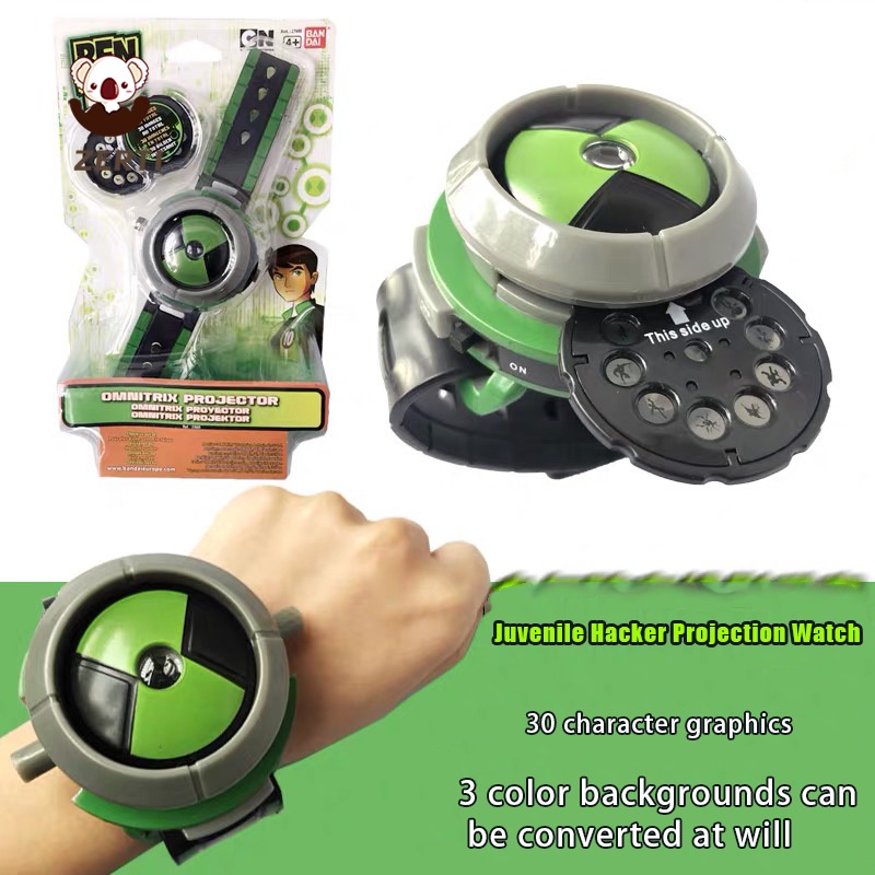 Đồng Hồ Đeo Tay Chiếu BEN 10 Đồ Chơi Cho Bé