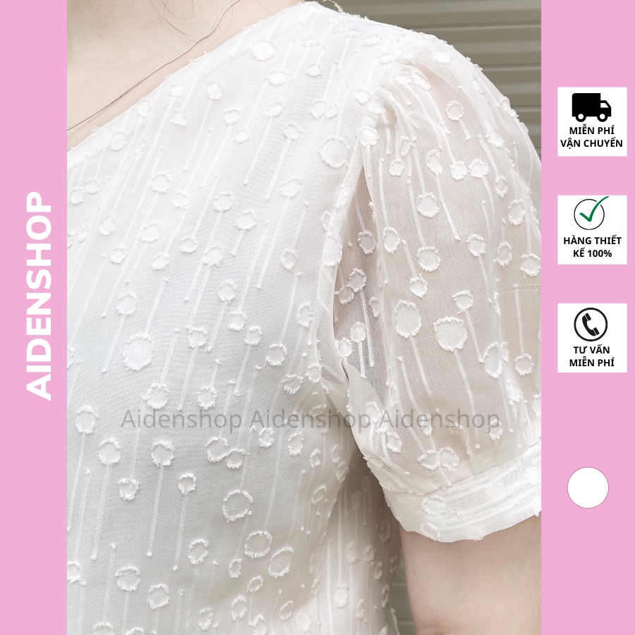 Váy bầu mùa hè công sở Aidenshop đầm bầu thiết kế dự tiệc ren cao cấp