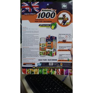 Phân bón Amino 1000 ( chai 500ml)_KIEU FARM