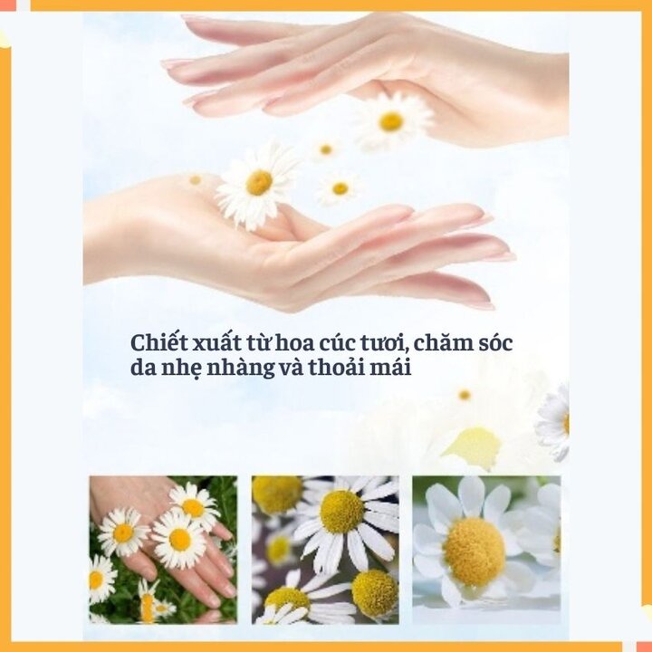 Kem dưỡng da tay chiết xuất hoa cúc la mã KHC65