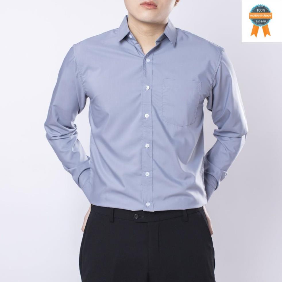 Áo sơ mi nam tay dài JKCH - 8027 chất vải mềm mịn thoải mái - Áo sơ mi công sở tiêu chuẩn