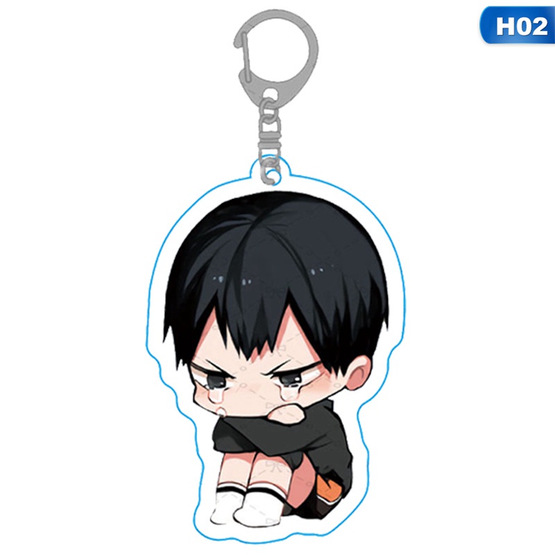 Móc khóa acrylic hình nhân vật anime Haikyuu