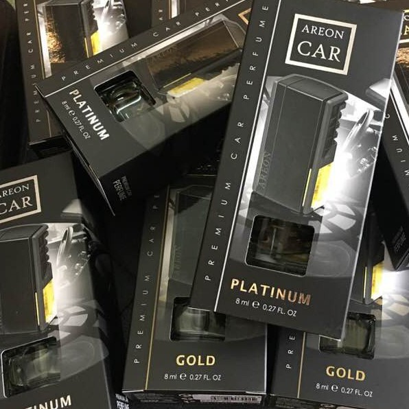 Nước Hoa gài cửa gió ô tô AREON - Hương GOLD
