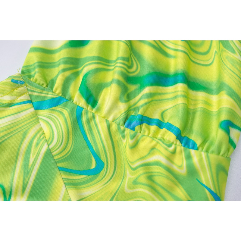 Set Áo Tank Top Hở Lưng + Chân Váy Lưng Cao Phong Cách Quyến Rũ Dành Cho Nữ