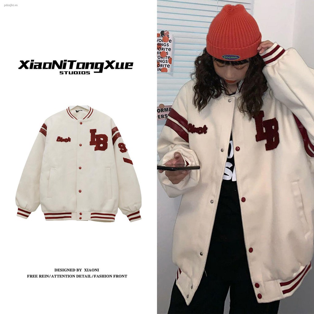 Áo Khoác Bóng Chày Thời Trang Dành Cho Nữ