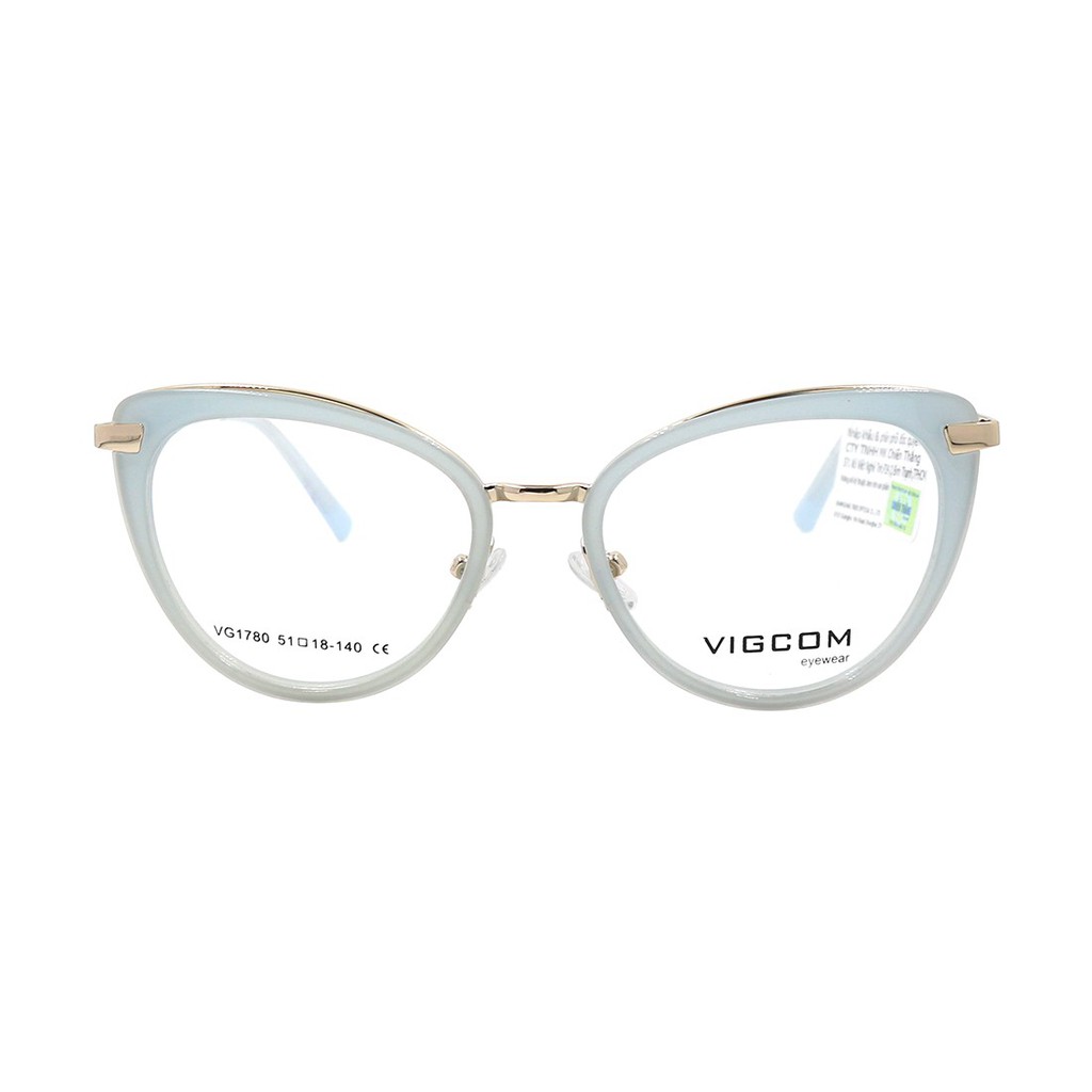 Gọng kính nam nữ Vigcom VG1780 màu sắc thời trang