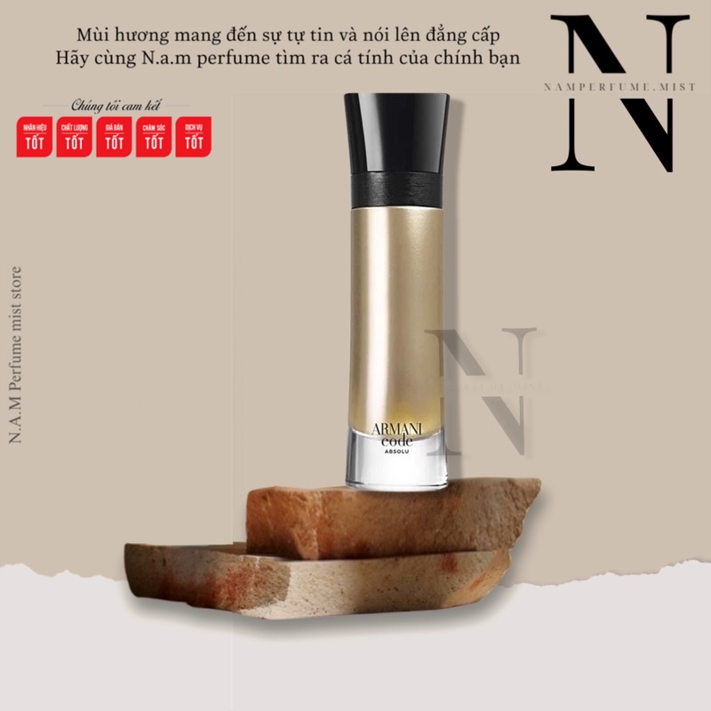 Armani Code Absolu | Nước Hoa Nam | Trẻ trung và tươi mát