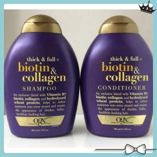 Dầu Gội Xả Biotin Collagen Chống Rụng Tóc (Biotin tím) [SALE BANH NÓC]