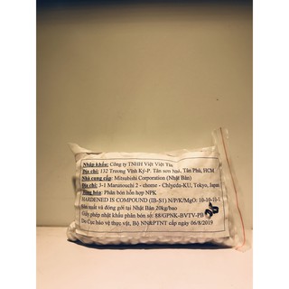 Phân trắng Đài Loan_Phân tan chậm 500gr