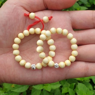 Vòng dâu tằm giáp Rồng Và Giáp Mèo, Giáp Hổ, con giáp bạc chống giật mình, mang lại bình an cho bé