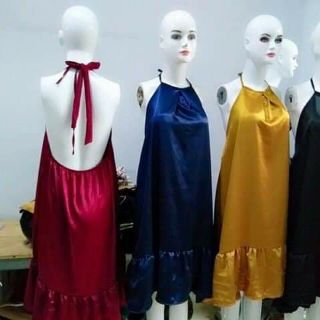 ĐẦM PHI LỤA HỞ LƯNG 👉 KÉO QUA XEM ẢNH THẬT