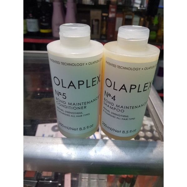 BỘ GỘI XẢ #OLAPLEX SỐ 4 &amp; DẦU XẢ SỐ 5 PHỤC HỒI TÓC KHÔ XƠ HƯ TỔN USA 250ML*2