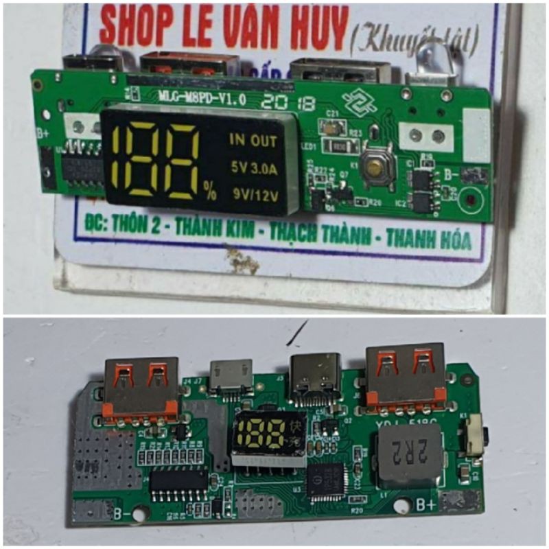 Mạch sạc dự phòng nhang 3.0