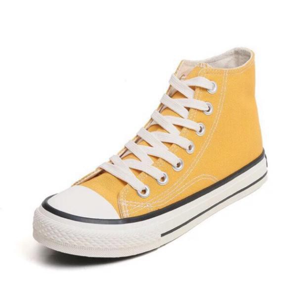 FREESHIP_ Giày Thể Thao Ngôi Sao Cổ Cao Màu Vàng KHOGIAYPHUONGLINH vui lòng nhắn tin để shop em tư vân nha .