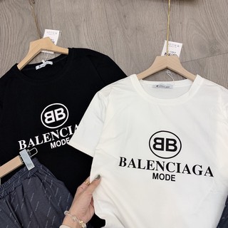 Áo phông in chữ BALENNN kèm hình cực đẹp [FREESHIP] Áo phông cotton chất đẹp mát, áo unisex, áo phông trắng đen các kiểu