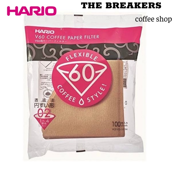 Giấy Lọc Cà Phê Hario V60 Size 01 Và Size 2 100 Tờ | Xuất Sứ Nhật Bản