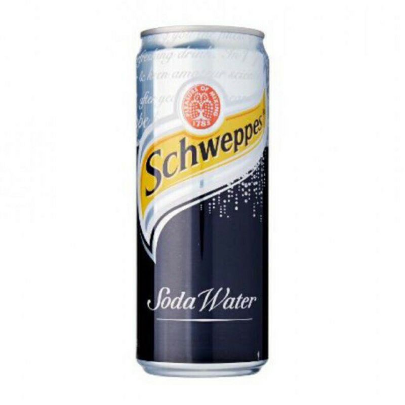 nước Soda water schweppes 24x320ml [Date xa]- đồ pha chế