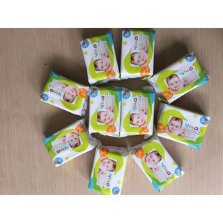 COMBO 04 GÓI KHĂN ƯỚT TRẺ EM YKO 30 TỜ