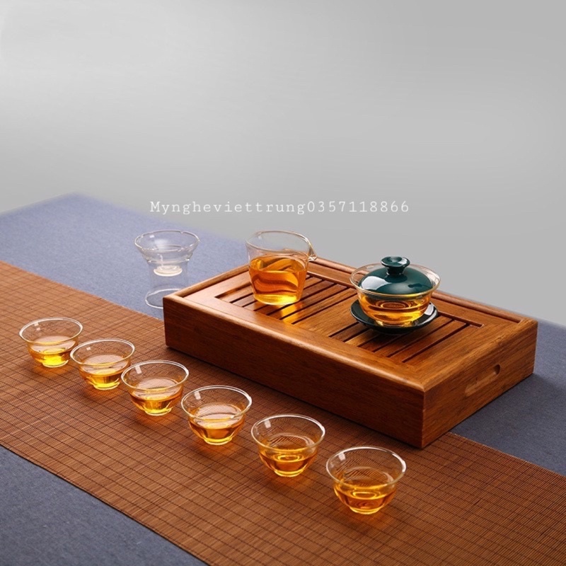 Chén Thủy Tinh Uống Trà dung tích 35 ml