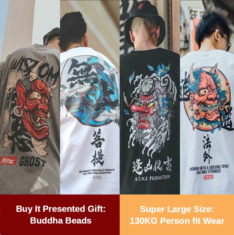 Áo Thun Cổ Tròn Dáng Rộng In Hình Graffiti Cá Tính Trẻ Trung Hợp Thời Trang Cho Nam