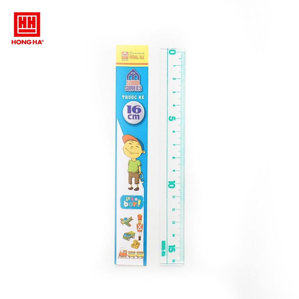 Thước kẻ 16cm Hồng Hà