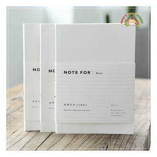 Sổ tay NOTEFOR giấy kẻ ô ly size A5 làm bujo