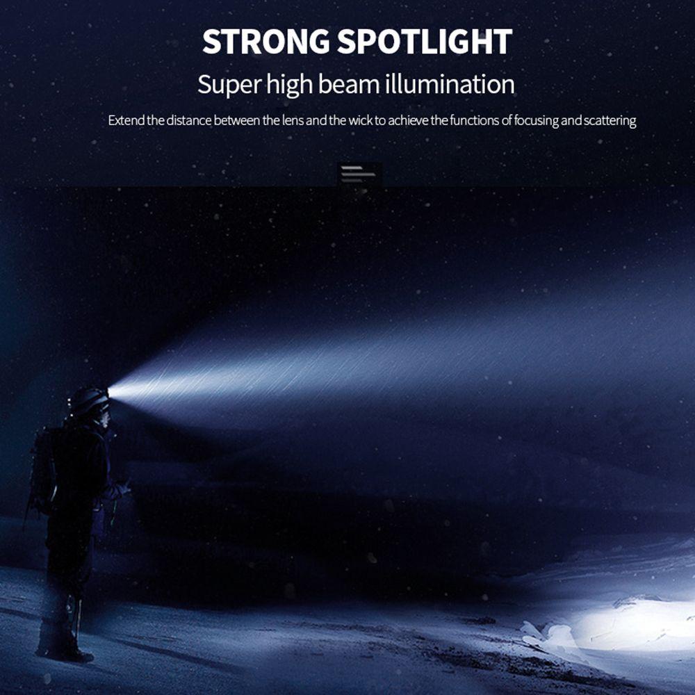 GOGOUP Đèn Đeo Trán XHP160 Siêu Sáng Tiện Dụng Khi Đi Cắm Trại