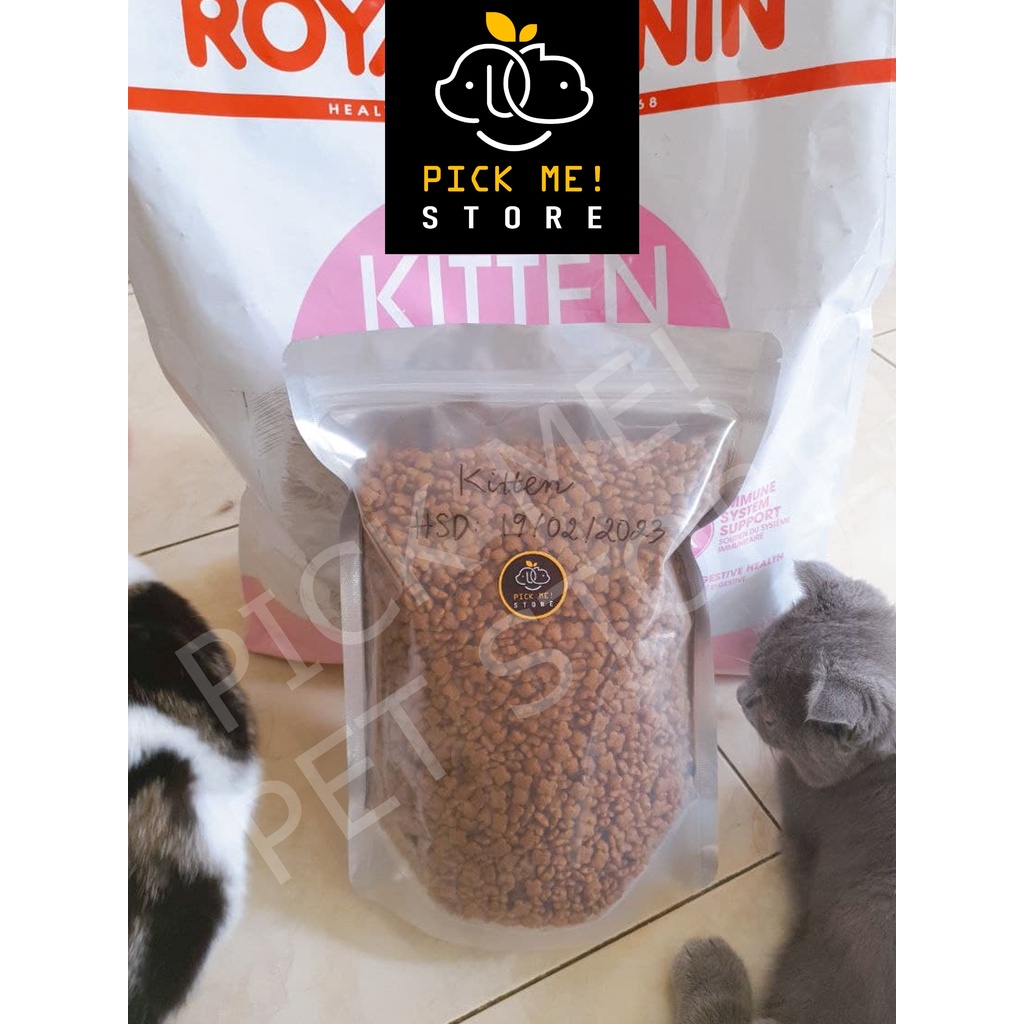 [1kg] Hạt cho mèo Cat Eye, Catsrang, Royal canin Kitten, Indoor 27, Fit32, Fit 32, Catizen, Cat's eye |Catseye |Catrang