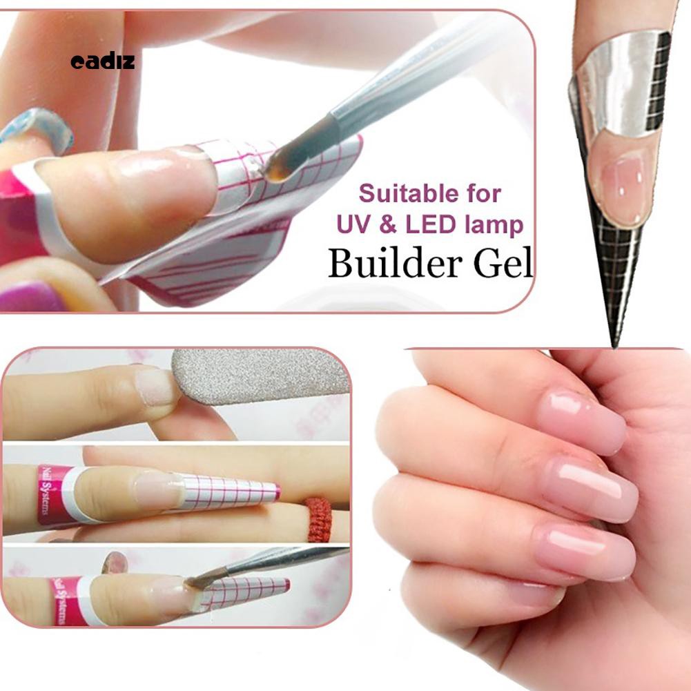 [Hàng mới về] Bộ 1/ 3 lọ gel đắp móng UV tự nhiên
