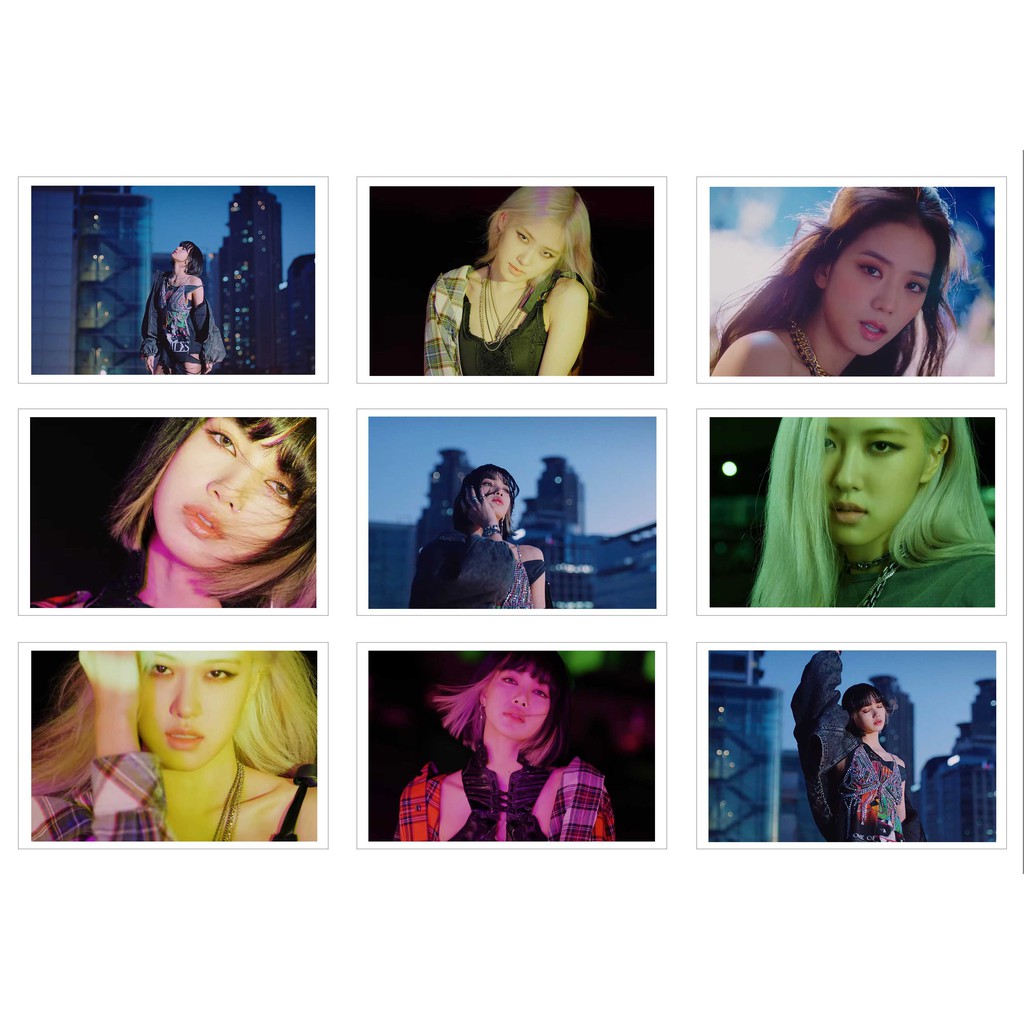[Ép Lụa] Lomo Card 54 Ảnh BLACKPINK - Lovesick Girls