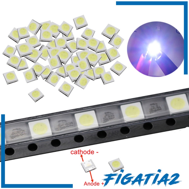 [FIGATIA2] 50pcs High Power 1w SMD CHIP White Light Beads 3535 | BigBuy360 - bigbuy360.vn
