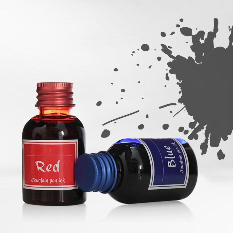 Set 10 Bút Bơm Mực Viết Thư Pháp Nhanh Khô Nhiều Màu Sắc Đa Năng