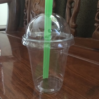  20 cốc 400ml nắp vòm, nắp cầu đựng trà sữa, trà thái