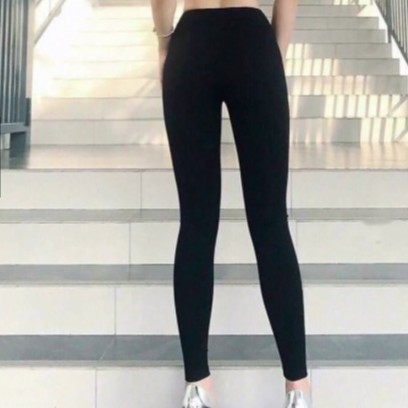 Quần legging nữ nâng mông cạp cao / Quần legging co giãn chất đẹp tôn dáng