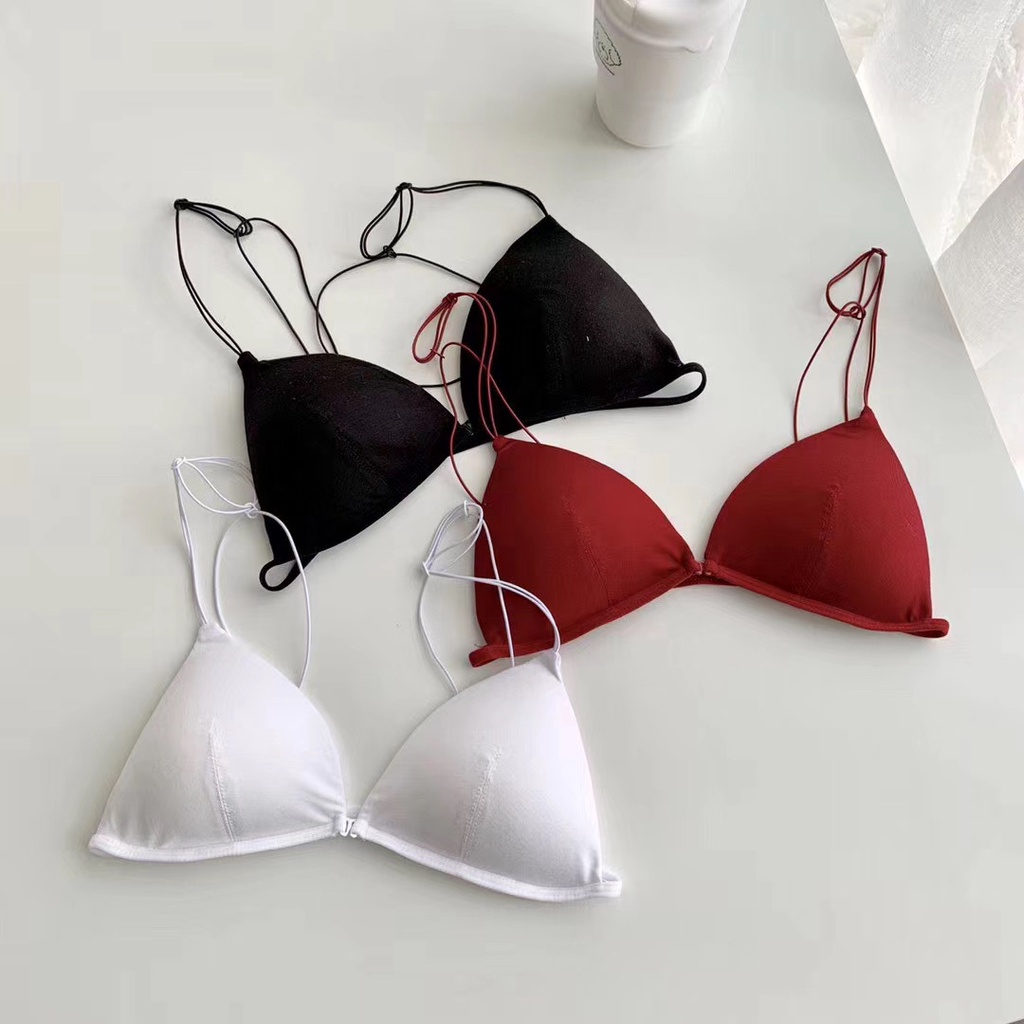 Áo ngực cài trước dây mảnh cup ngực nhỏ gợi cảm AL58_NuciFera