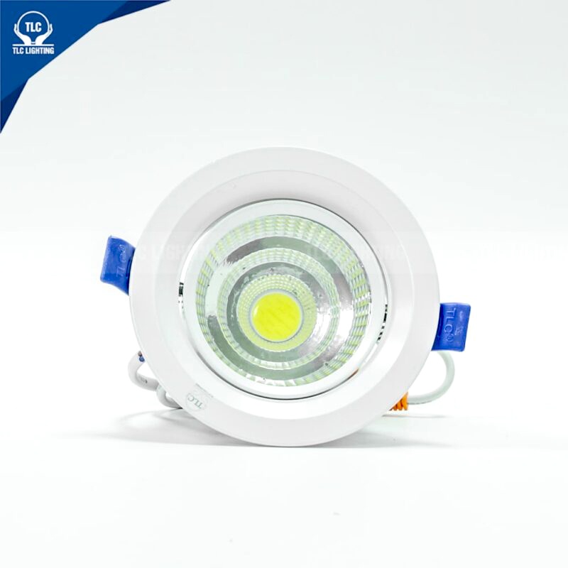 Đèn led âm trần đôi - Đèn LED Âm Trần COB TLC Lighting Siêu Sáng, Siêu Tiết Kiệm, Tháo Lắp Dễ Dàng - Bảo Hành Uy Tín