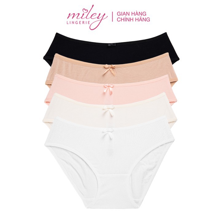 Combo 10 Quần Lót Nữ Modal Kháng Khuẩn Êm Thoáng và Thun Lạnh Co Dãn 4 Chiều MILEY LINGERIE BCS-BMS (Màu ngẫu nhiên)