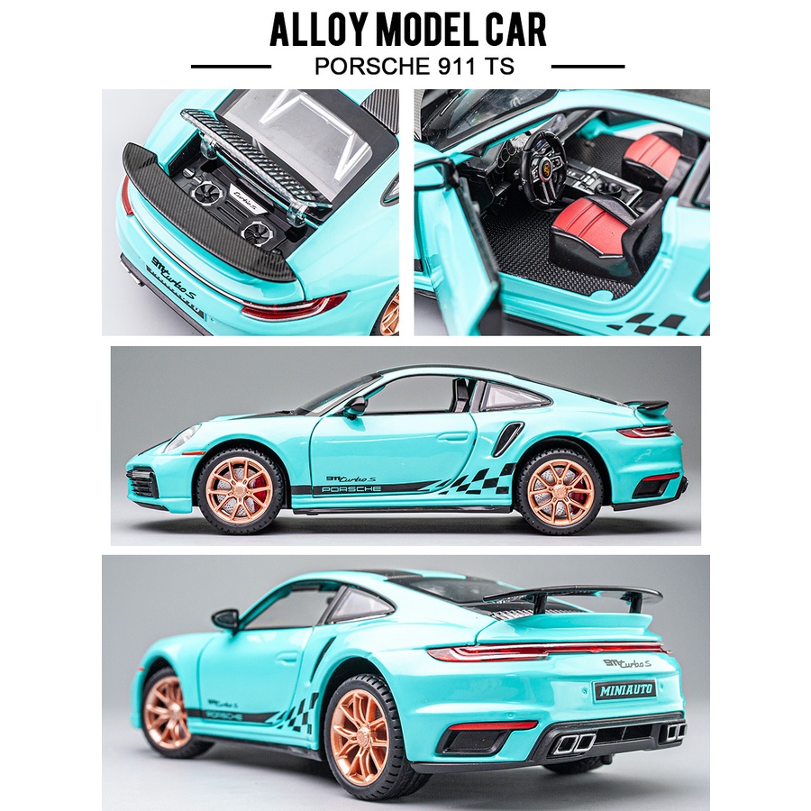 Mô Hình Xe Hơi Porsche 911 Turbo s Tỉ Lệ 1:24