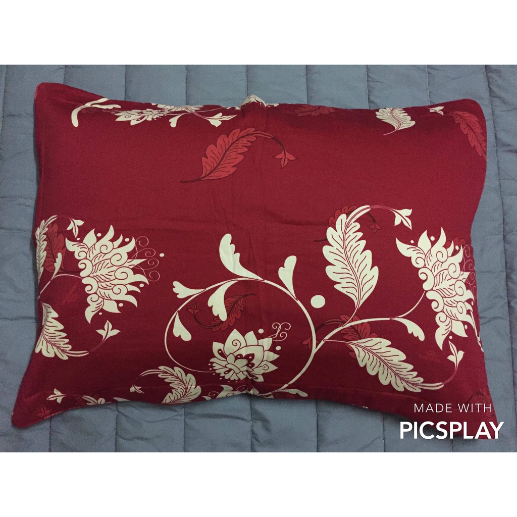 Vỏ gối Sông Hồng cotton 100% size 45x65cm