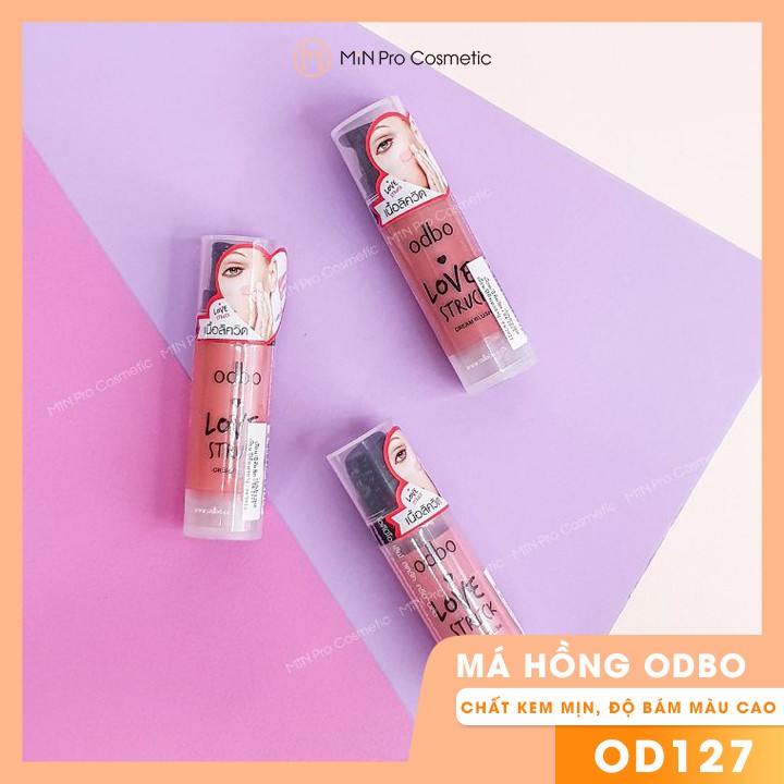 Má hồng kem Odbo Love Struck OD127