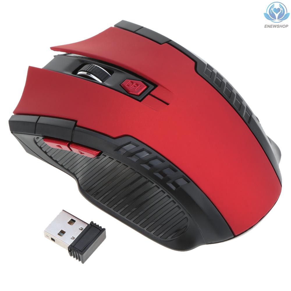 【enew】2.4G Wireless Business Gaming Mouse/Mice Portable 2400DPI Adjustable Optical for PC Laptop Desktop