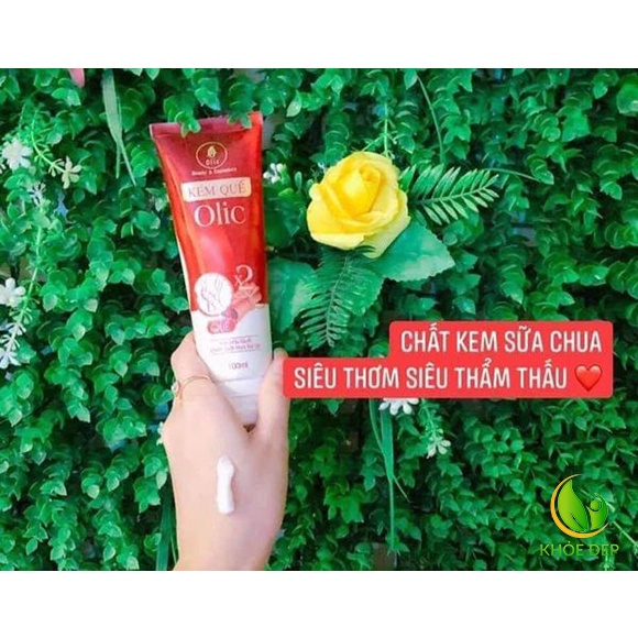 [CHÍNH HÃNG] Kem Tan Mỡ Olic 100ml - Kem Quế đánh tan mỡ thừa bụng, mông, đùi, cánh tay...