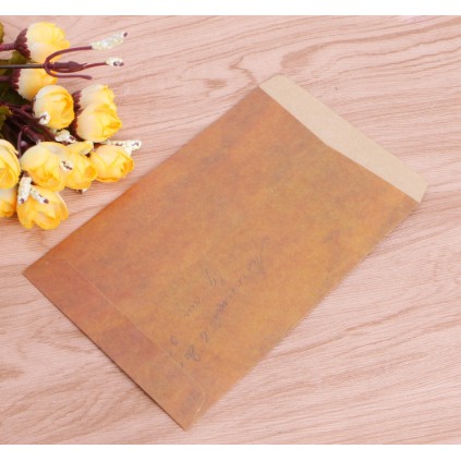 Bộ 5 bao thư bằng giấy phong cách cổ điển độc đáo